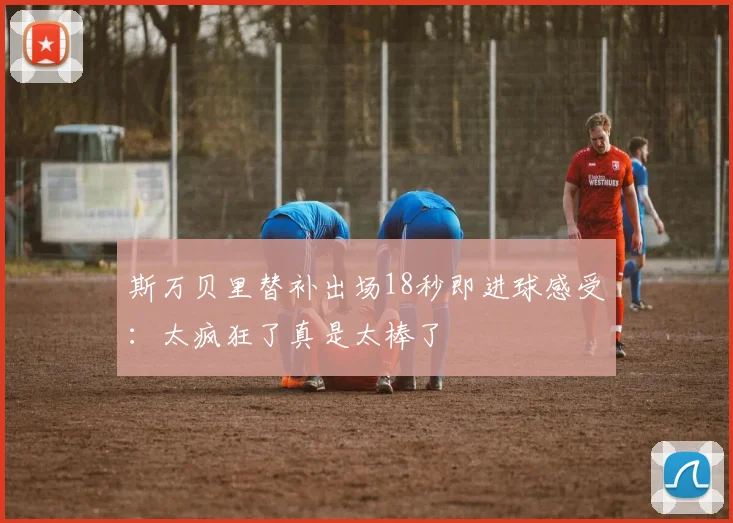斯万贝里替补出场18秒即进球感受：太疯狂了真是太棒了