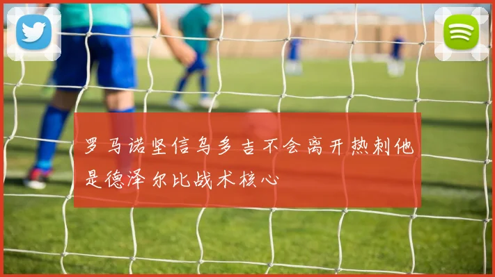 罗马诺坚信乌多吉不会离开热刺他是德泽尔比战术核心
